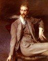 Portrait de l’artiste Lawrence Alexander Harrison genre Giovanni Boldini